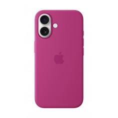 Husa Apple iPhone 16 Silicone Case with MagSafe - Fuchsia MYY53ZM/A 2