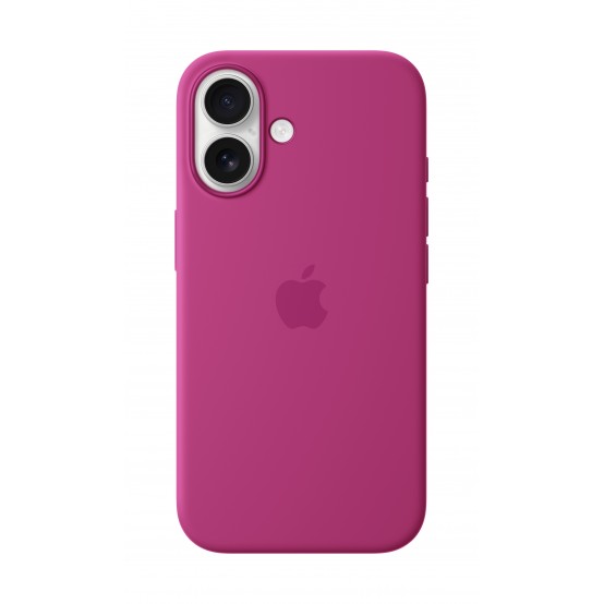 Husa Apple iPhone 16 Silicone Case with MagSafe - Fuchsia MYY53ZM/A
