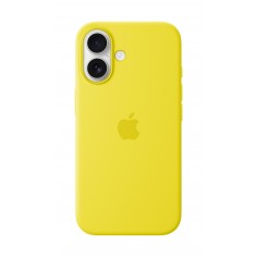 Husa Apple iPhone 16 Silicone Case with MagSafe - Star Fruit MYY73ZM/A 2