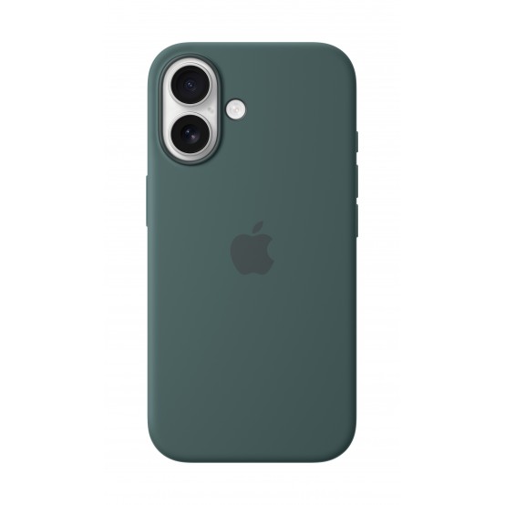 Husa Apple iPhone 16 Silicone Case with MagSafe - Lake Green MYY83ZM/A