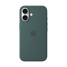 Husa Apple iPhone 16 Silicone Case with MagSafe - Lake Green MYY83ZM/A