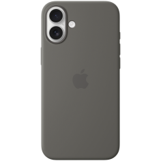 Husa Apple iPhone 16 Plus Silicone Case with MagSafe - Stone Gray MYYC3ZM/A
