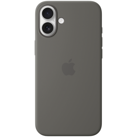 Husa Apple iPhone 16 Plus Silicone Case with MagSafe - Stone Gray MYYC3ZM/A