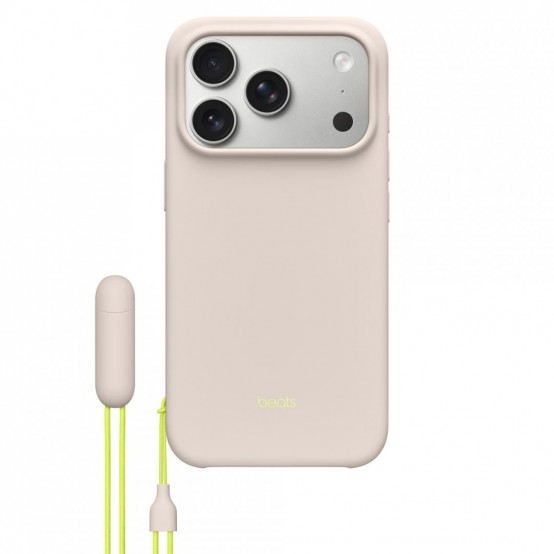 Husa Apple Beats iPhone 17 Pro Kickstand Case with MagSafe and Camera Control - Lime Stone MGTN4LL/A