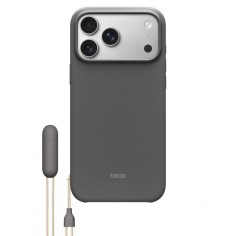 Husa Apple Beats iPhone 17 Pro Max Kickstand Case with MagSafe and Camera Control - Granite Gray MGY94LL/A