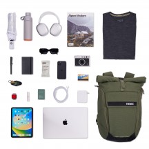 Geanta Thule Paramount Laptop Backpack 24L Soft Green 3205012