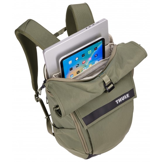 Geanta Thule Paramount Laptop Backpack 24L Soft Green 3205012