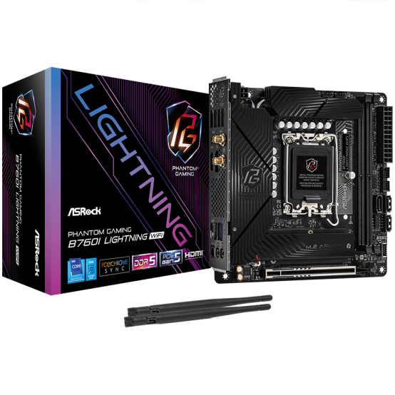 Placa de baza ASRock B760I Lightning WiFi 90-MXBNN0-A0UAYZ
