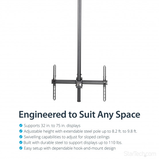 Suport StarTech.com  FPCEILPTBLP
