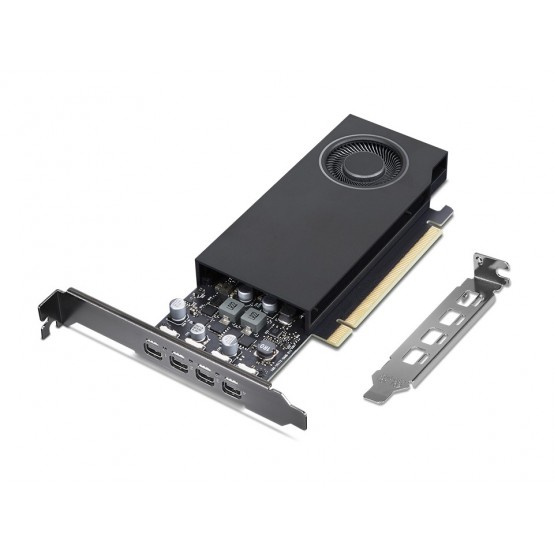 Placa video Lenovo nVidia RTX A400 4GB mini-DP x4 GDDR6 Graphics Card 4X61Q73040