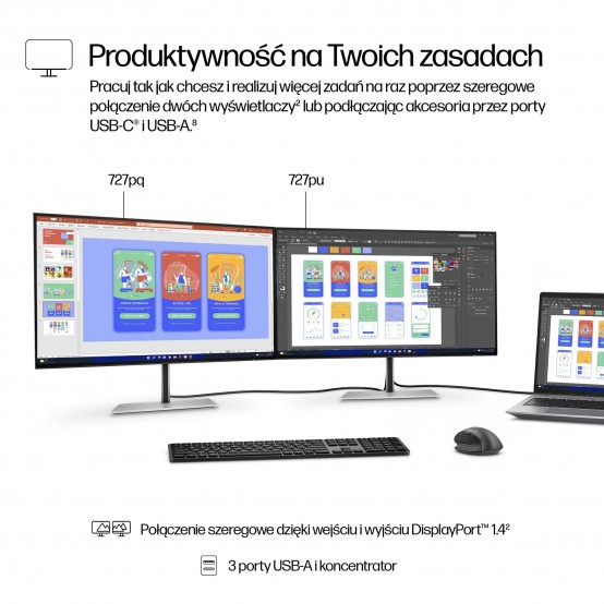 Monitor HP Series 7 Pro 727pq 8J4D8UT