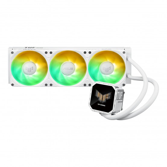 Cooler ASUS TUF Gaming LC III 360 ARGB LCD White Edition
