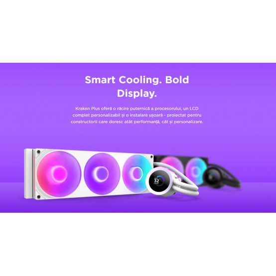 Cooler NZXT Kraken Plus 240 RGB RL-KR240-B2