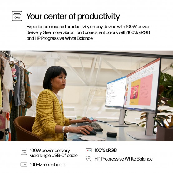 Monitor HP Series 5 Pro 524pu 9D9V7AAABB