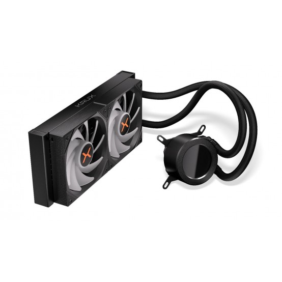 Cooler Krux HydroGlance 240 ​​ARGB LCD Black KRXE003