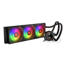 Cooler Krux HydroGlance 360 ​​ARGB LCD Black KRXE004