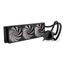 Cooler Krux HydroGlance 360 ​​ARGB LCD Black KRXE004