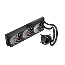 Cooler Krux HydroGlance 360 ​​ARGB LCD Black KRXE004