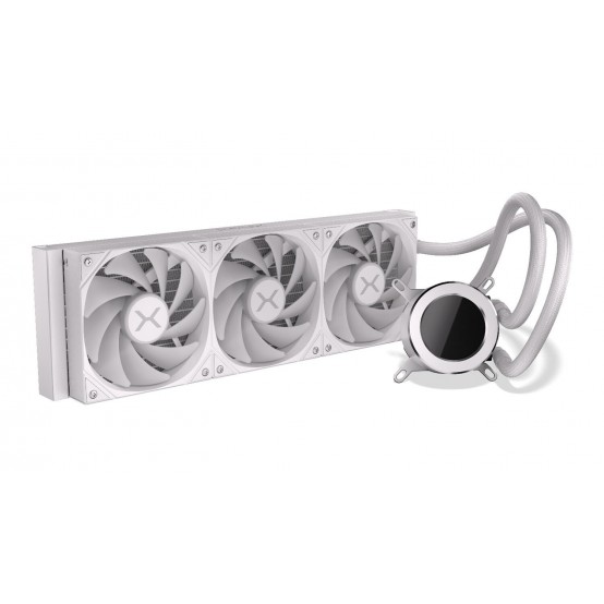 Cooler Krux HydroGlance 360 ​​ARGB LCD White KRXE005