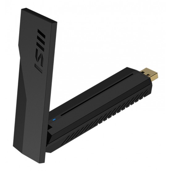Placa de retea MSI  BE6500 WiFi 7 USB Adapter