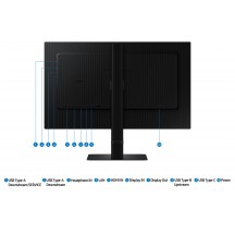 Monitor Samsung ViewFinity S6 S60UD LS24D604UAUXEN