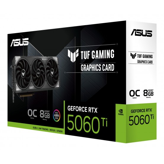 Placa video ASUS TUF-RTX5060TI-O8G-GAMING 90YV0MR0-M0NA00