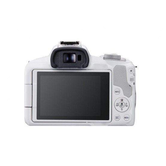 Aparat foto digital Canon EOS R50 White + RF-S 18-45mm 5812C030AA