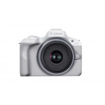 Aparat foto digital Canon EOS R50 White + RF-S 18-45mm 5812C030AA