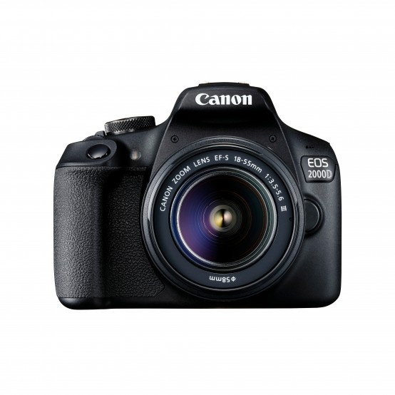 Aparat foto digital Canon EOS 2000D + EF-S 18-55mm DC III 2728C002