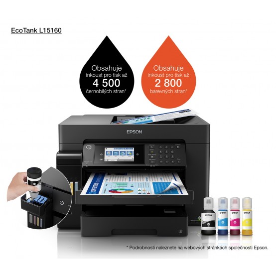 Imprimanta Epson EcoTank L15160 C11CH71402