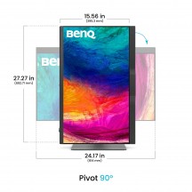 Monitor BenQ PD2770U 9H.Y0ELB.QBE