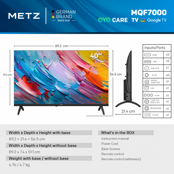 Televizor METZ  40MQF7000Z