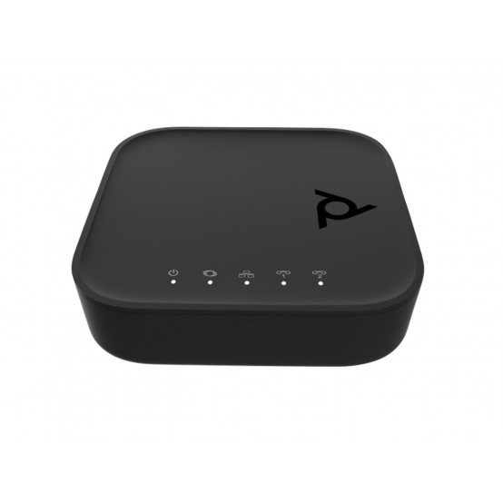 Alimentator HP Poly ATA 402 2FXS Voice Port VoIP Adapter with Open SIP and Power Supply 8F3H5AAAC3