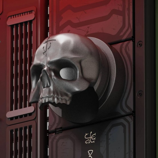 Carcasa HAVN HS 420 DOOM: The Dark Ages Limited Edition HVN-CA-HS420-05-DOOM