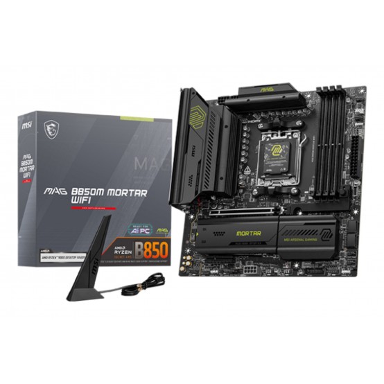 Placa de baza MSI  MAG B850M MORTAR WIFI