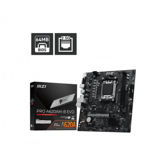 Placa de baza MSI  PRO A620AM-B EVO