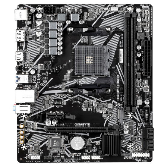Placa de baza GigaByte  A520M H ARGB