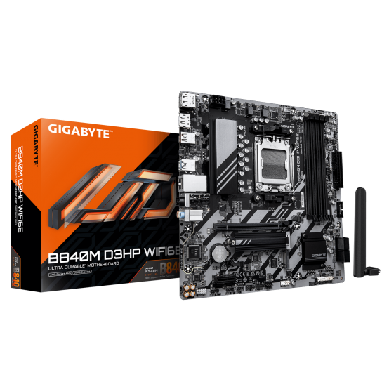 Placa de baza GigaByte  B840M D3HP WF6E
