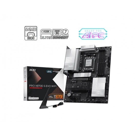 Placa de baza MSI  PRO X870E-S EVO WIFI