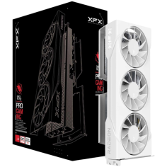 Placa video XFX Swift AMD Radeon RX 9060 XT OC White Triple Fan Gaming Edition 16GB RX-96TS316W7