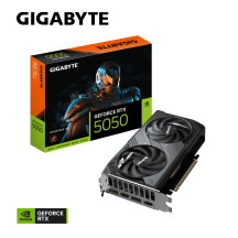 Placa video GigaByte GeForce RTX 5050 WINDFORCE 8G GV-N5050WF2-8GD