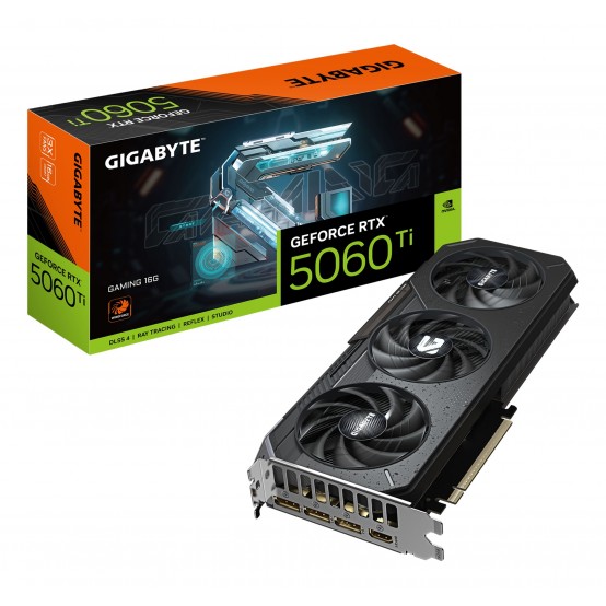 Placa video GigaByte GeForce RTX 5060 Ti GAMING 16G GV-N506TGAMING-16GD