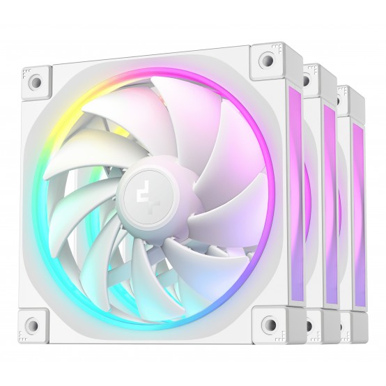Ventilator DeepCool FL12 3 in 1 R-FL12-WHAPN3-G