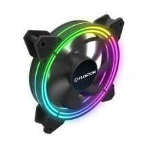 Ventilator Floston  HALO RGB RAINBOW LED3xfan KIT