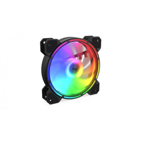 Ventilator Krux Lunar ARGB, 120 mm, Negru KRX0067
