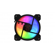 Ventilator Krux Lunar ARGB, KIT 3x 120 mm, Negru KRX0068