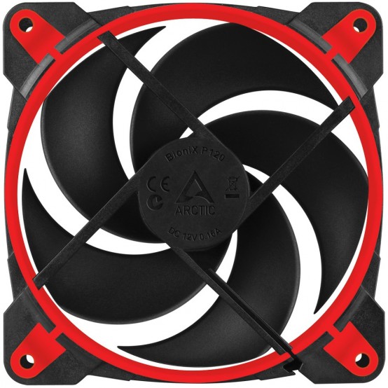 Ventilator Arctic BioniX P120 Red