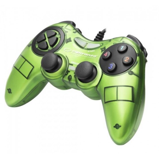 Gamepad Esperanza EGG105G FIGHTER EGG105G - 5901299946992