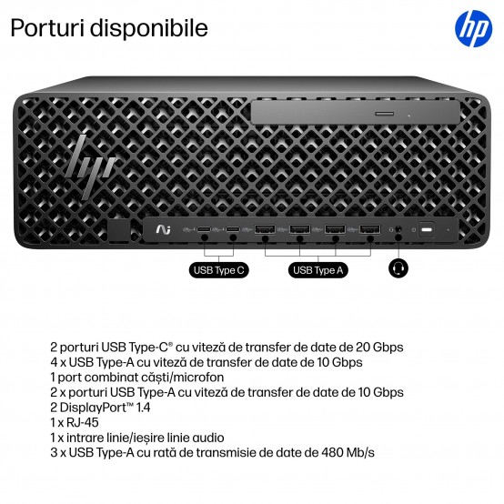 Calculator brand HP Z2 SFF G1i Workstation A40RTETAKD