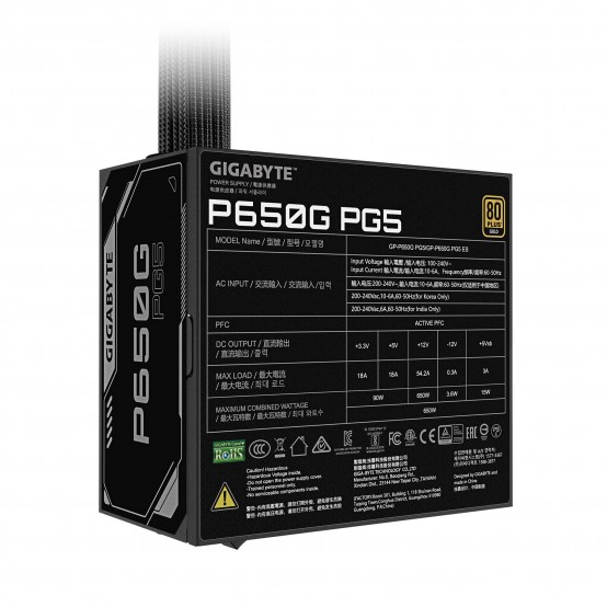 Sursa GigaByte  GP-P650G PG5